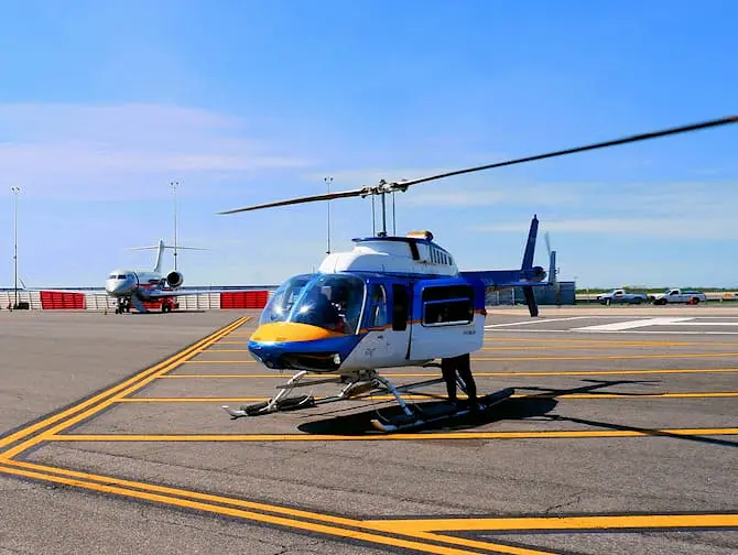 Helikoptertransport mellom JFK eller Newark Airport og Manhattan