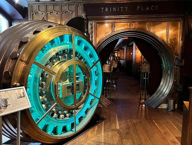 Tema-restauranter i New York - Trinity Place 