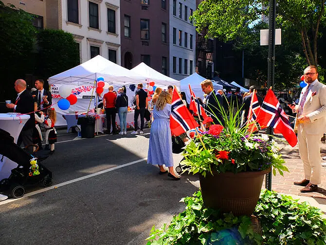 Norsk i New York - 17. mai