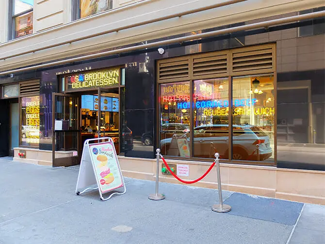 Frokost i New York - USA Brooklyn Delicatessen