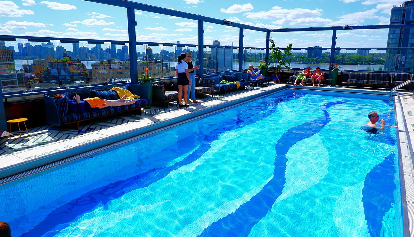 Hotell med basseng i New York - Gansevoort Meatpacking