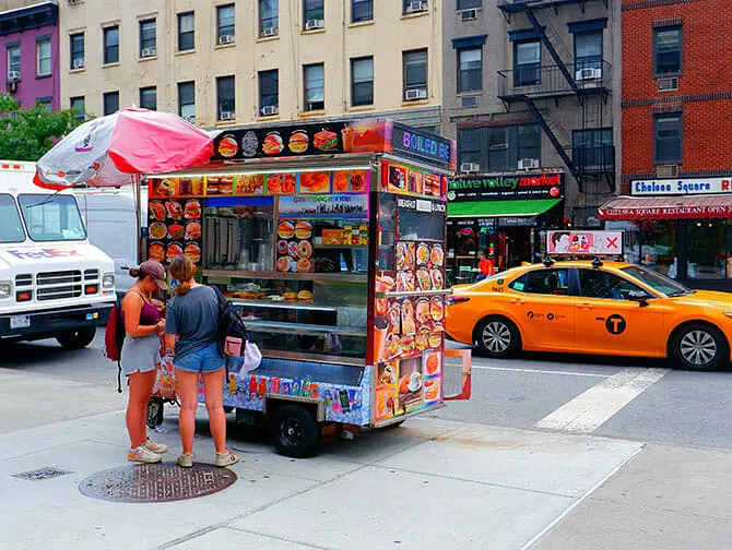 Frokost i New York - Matvogn