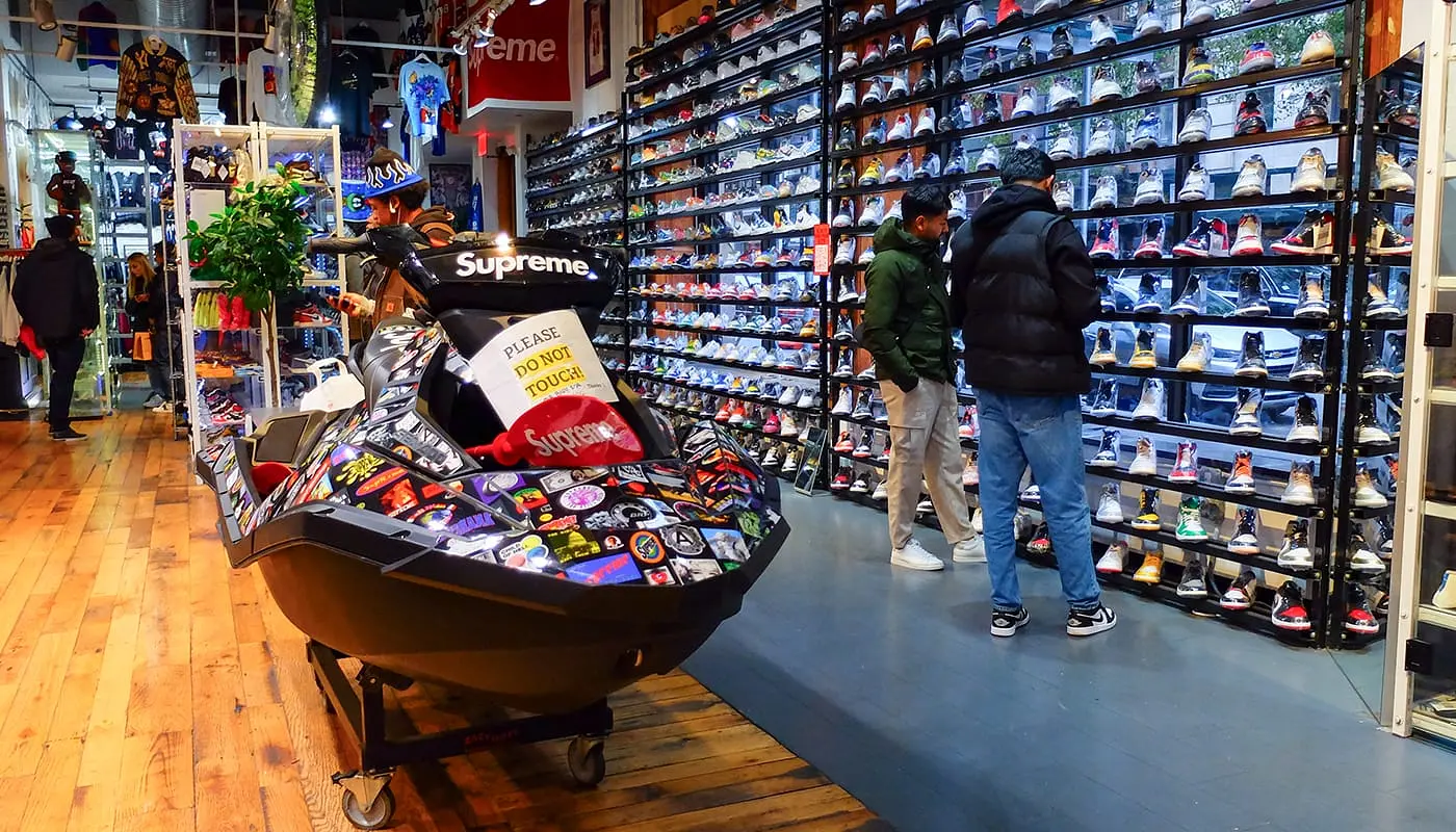 Sneakerbutikker i New York - Sneakerbutikker