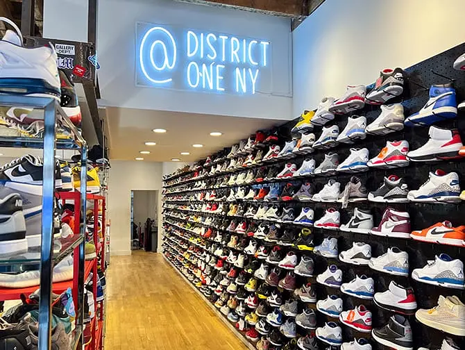 Sneakerbutikker i New York - Sneakerbutikker