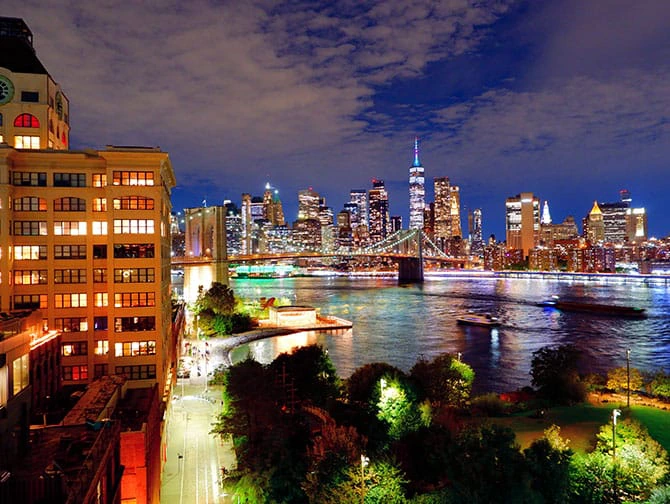 Vandreruter i New York - Kveldstur - Brooklyn & Chinatown