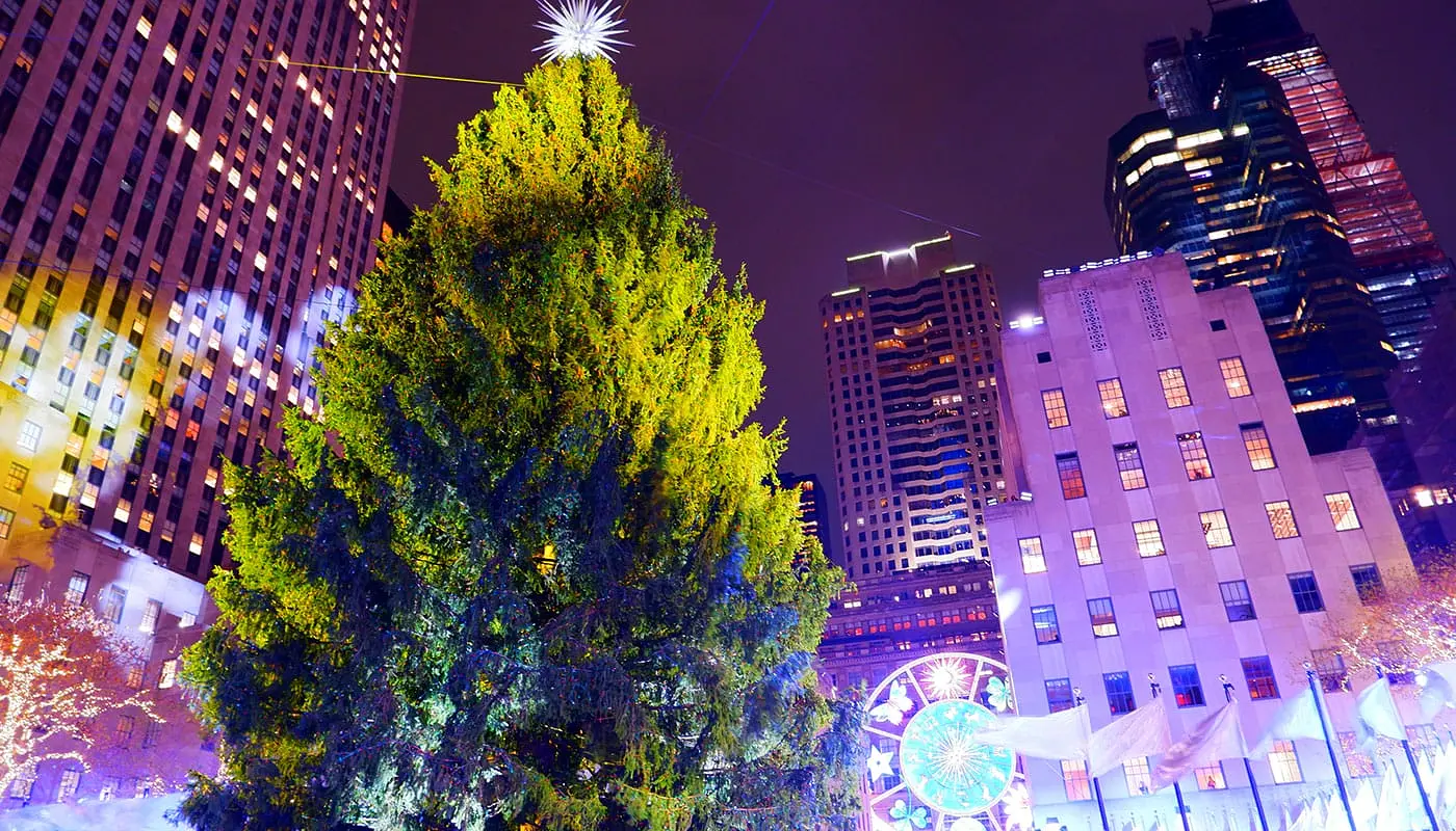 Rockefeller Christmas har ankommet
