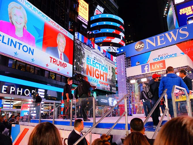 Det amerikanske valget i New York