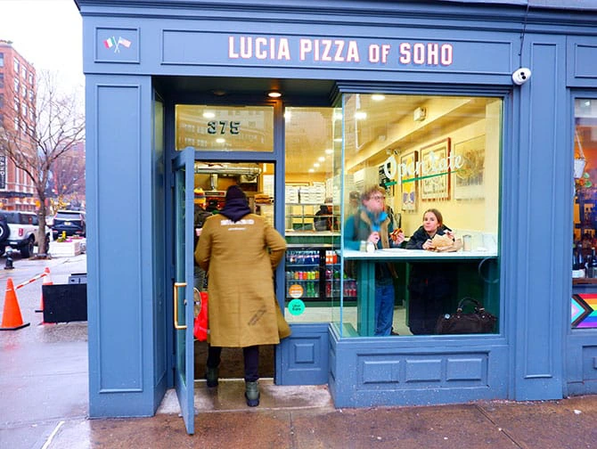 Beste Pizza i New York - Lucia Pizza of SoHo