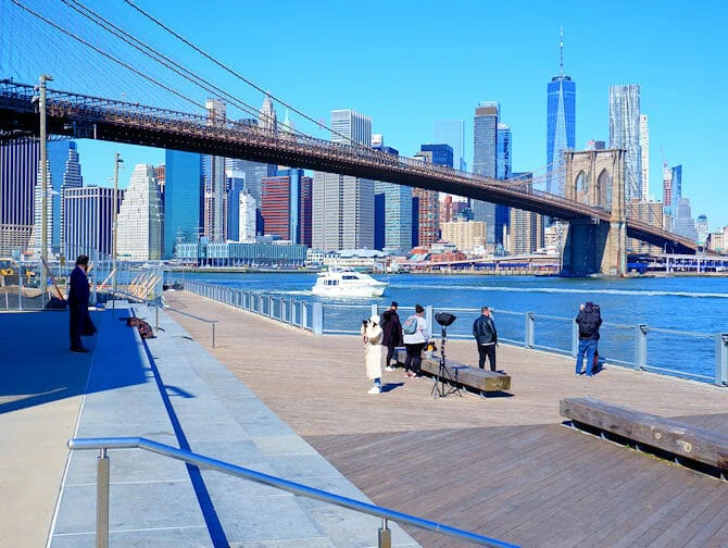 Sykkelturer i New York - Brooklyn Bridge Park