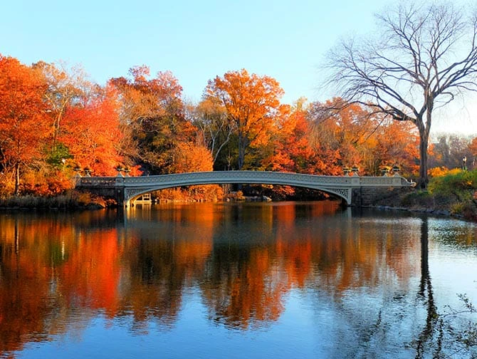 Sykkelturer i New York - Bow Bridge