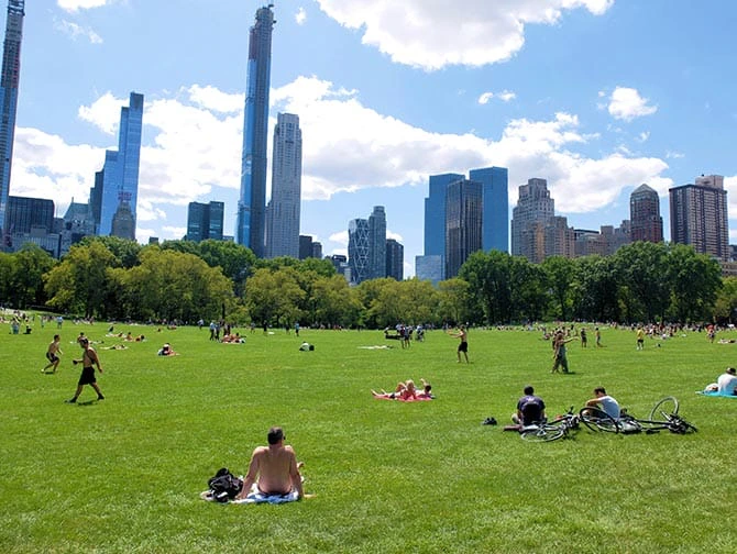 Sykkelturer i New York - Central Park
