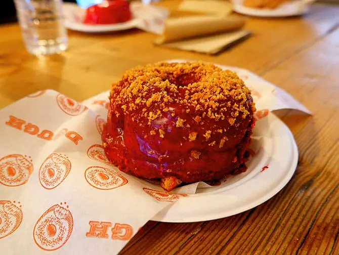 Donut Tour i New York - Smaksprøve
