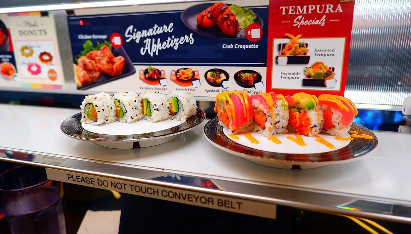 Beste Sushi i New York - Kaiten Zushi Nomad