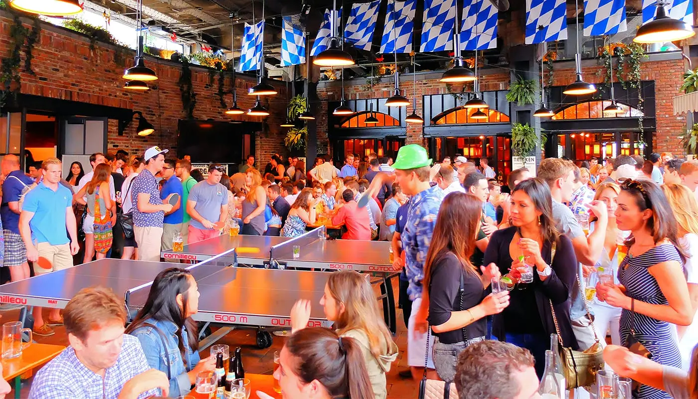 Bryggerier i New York - The Standard Biergarten