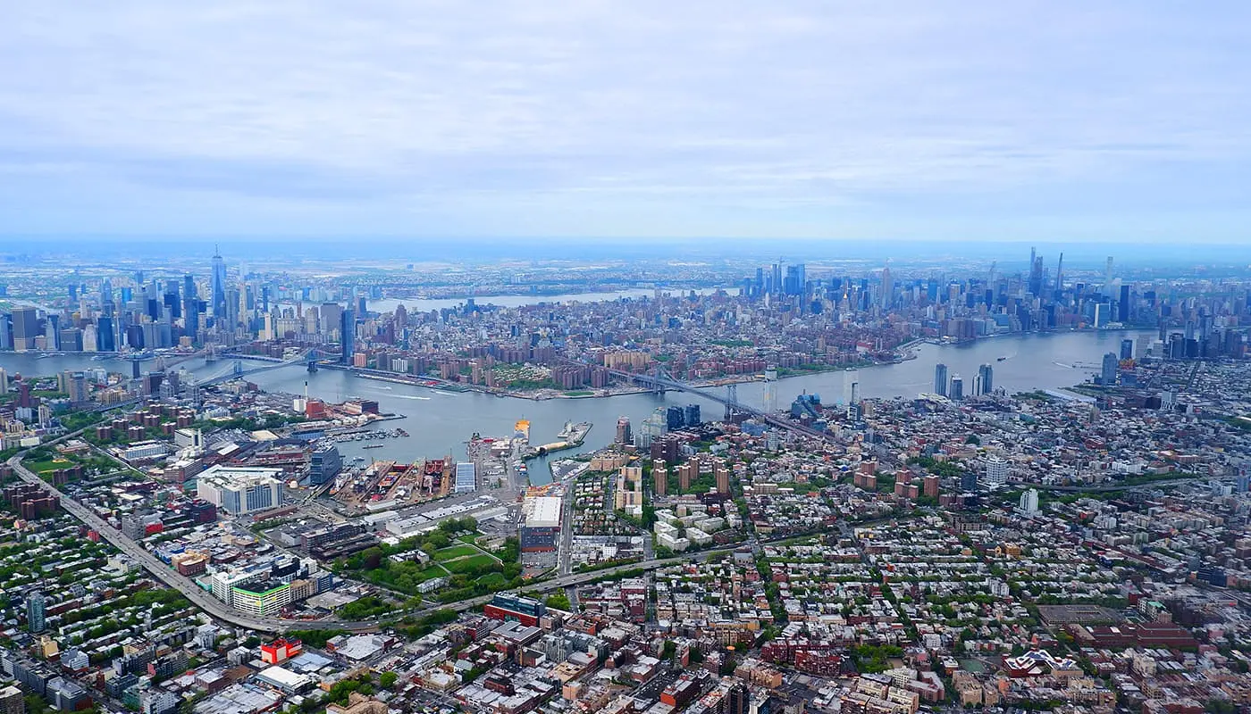 New York-flyplasser - ankomst ved LaGuardia Airport