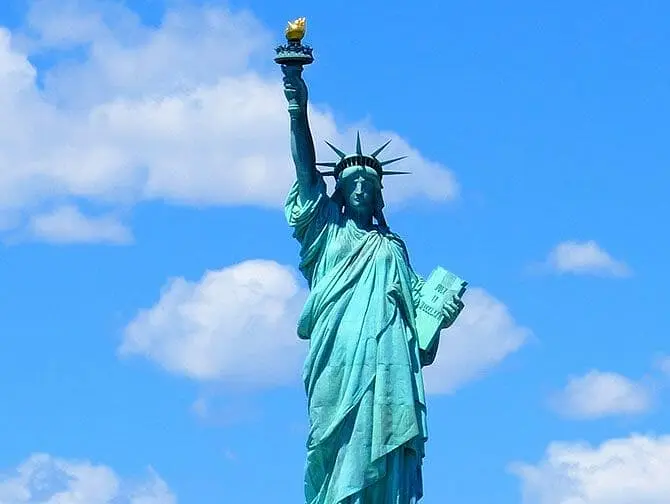 Pass for New York - Frihetsgudinnen