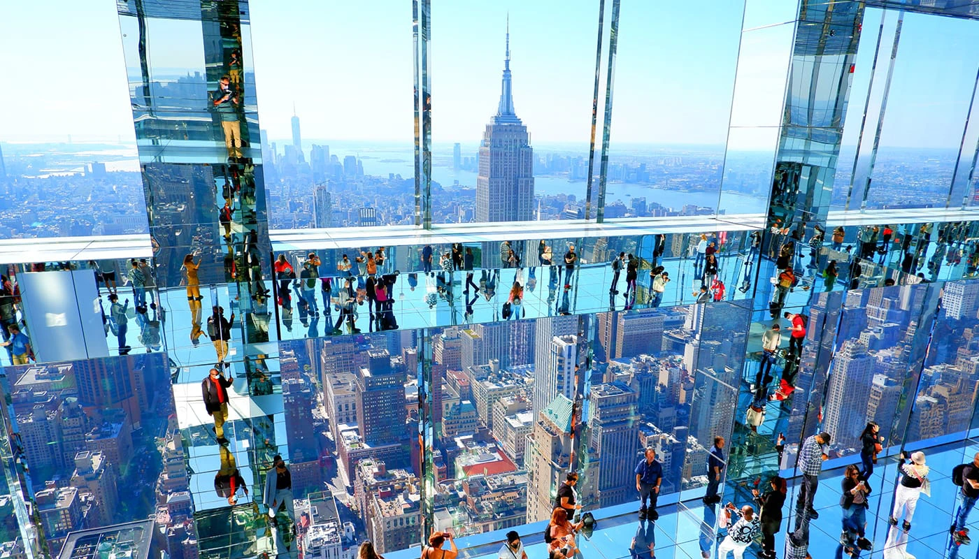 Severdigheter i New York: de beste turistattraksjonene - Observasjonsdekk