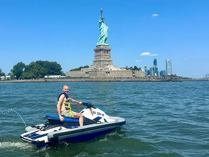 Vannscooter i New York