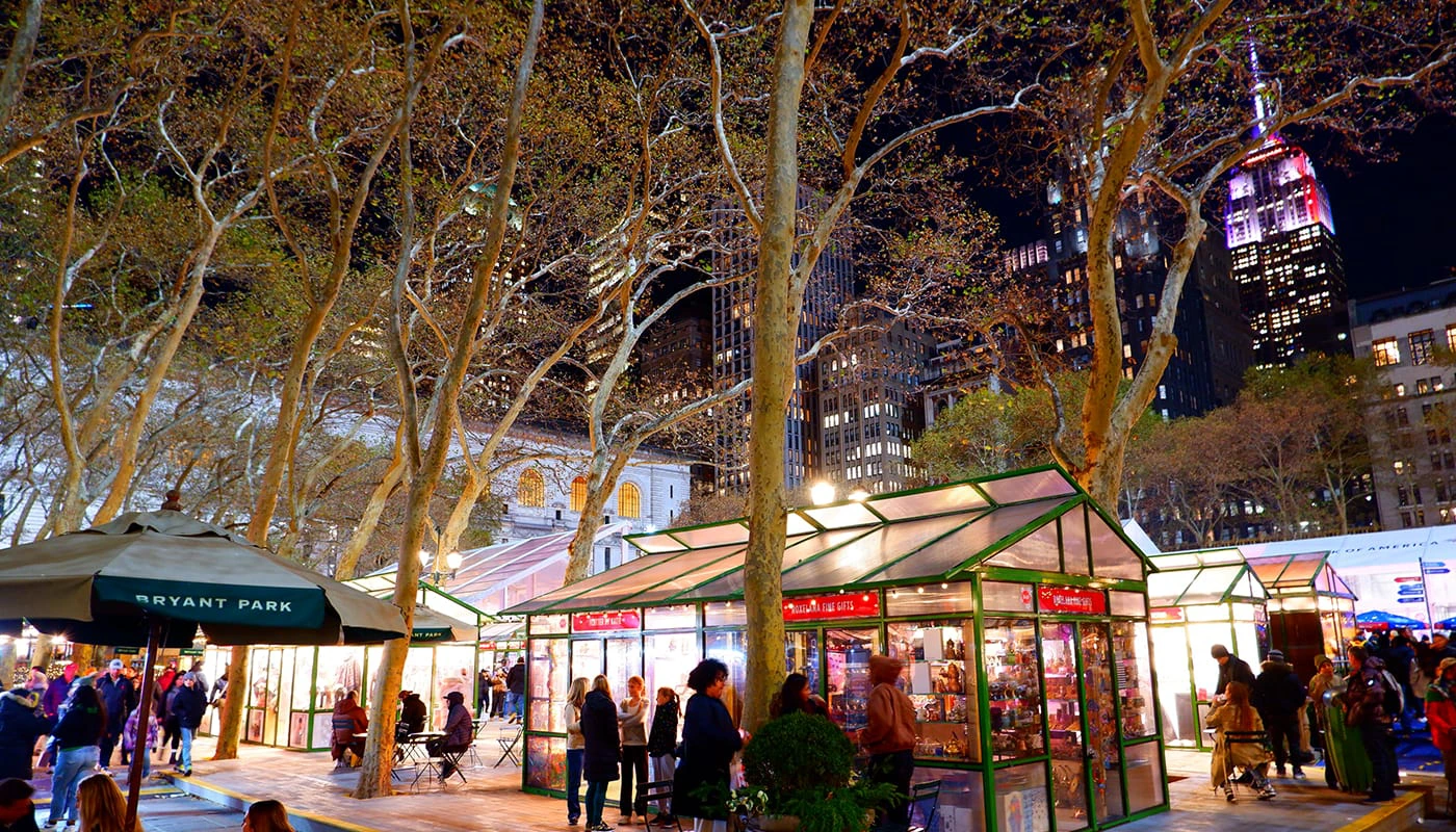 Jul i New York - Julemarked