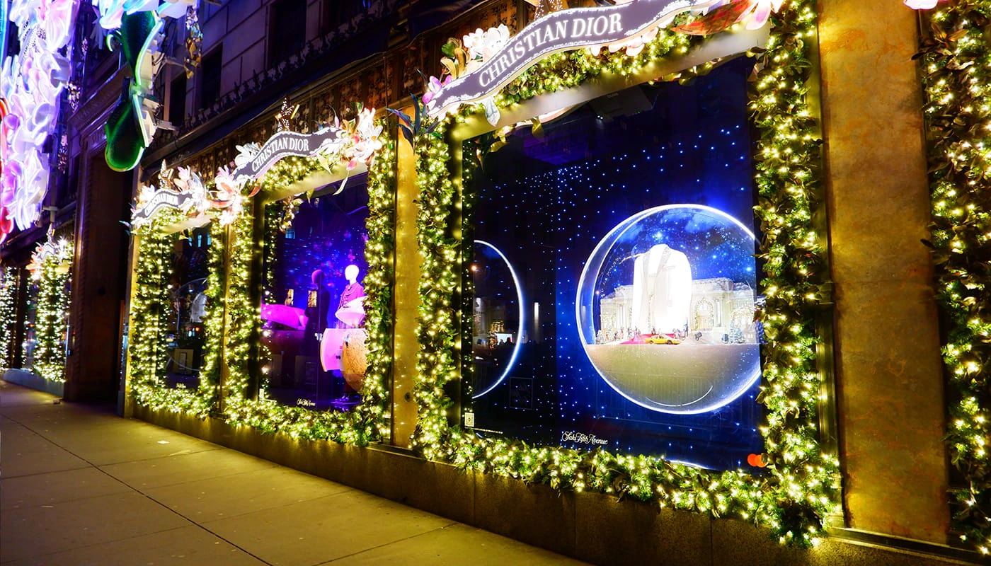 Jul i New York - Julevinduer