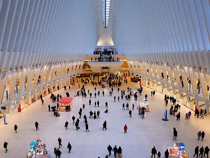 Oculus i New York - Knutepunkt