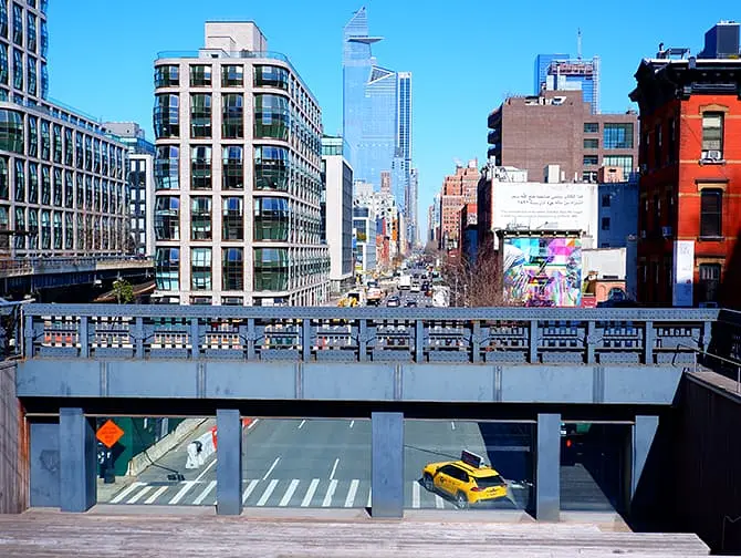 High Line Park i New York - Oversikt