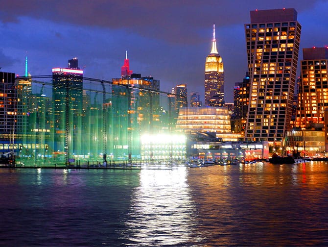 Manhattan cruise med middag - Skyline