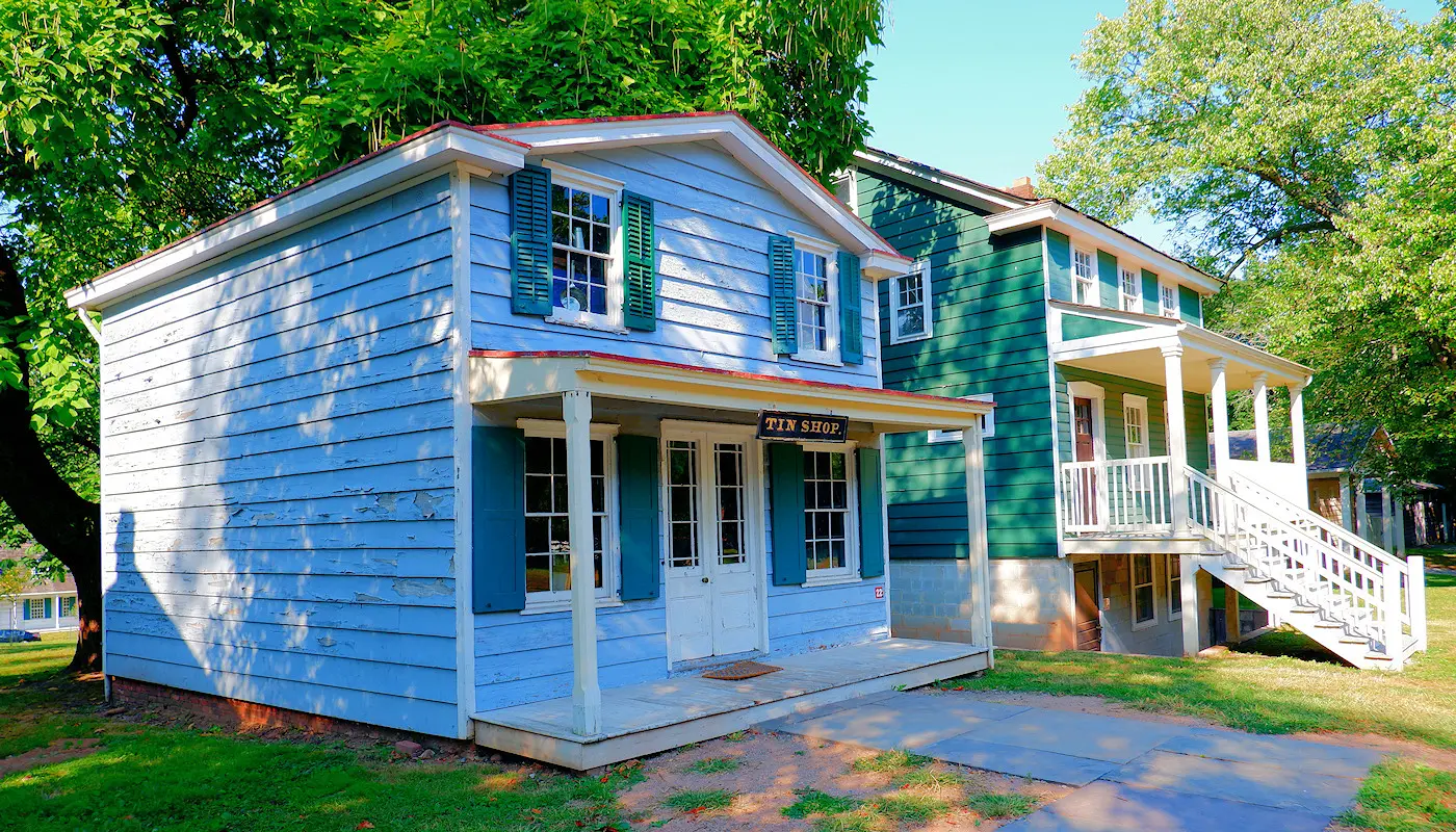 Staten Island i New York - Historiske Richmond Town