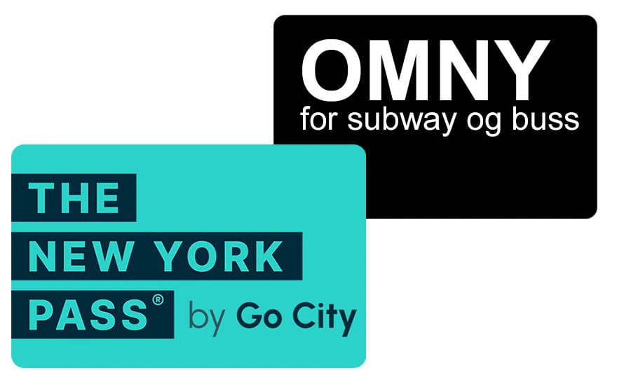 New York Pass 3 dagers + OMNY