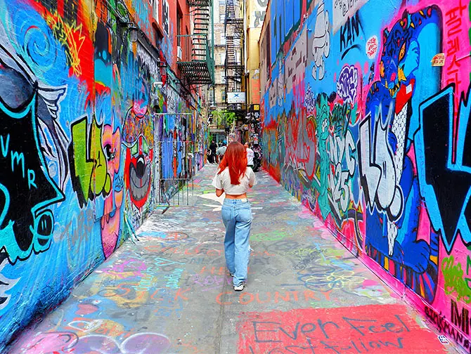 Vandreruter i New York - Lower East Side - Inntrykk