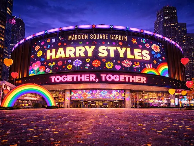 Konsertbilletter til Harry Styles i New York