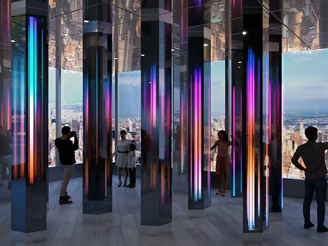 Edge New York Tickets - Multisensoriske installasjoner