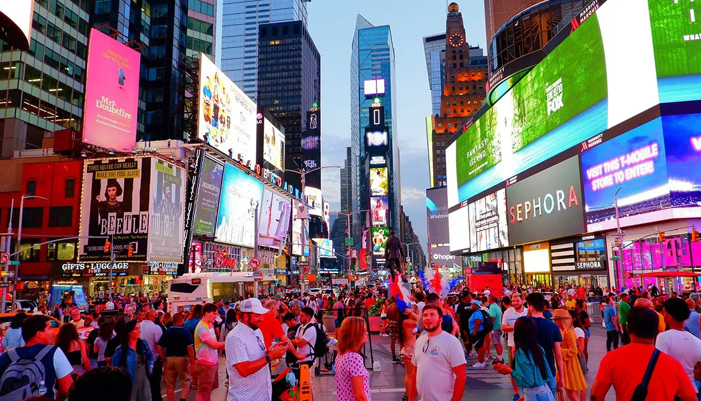 New York 5 dagers reiseplan – Utforsk Times Square