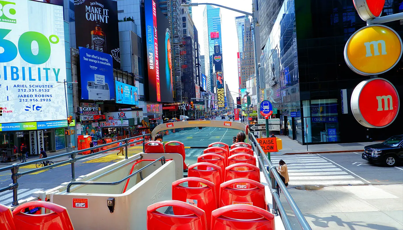 New York 8-dagers reiseplan – Ta hop-on-hop-off-bussen