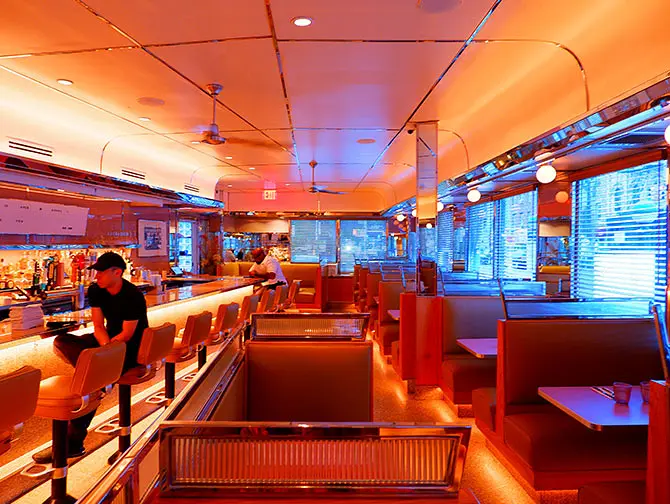Diners i New York - Kellogg's Diner i Williamsburg