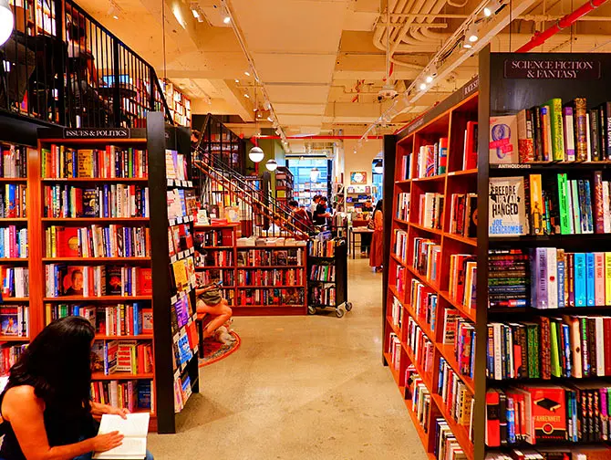 Bokhandlere i New York - McNally Jackson i SoHo