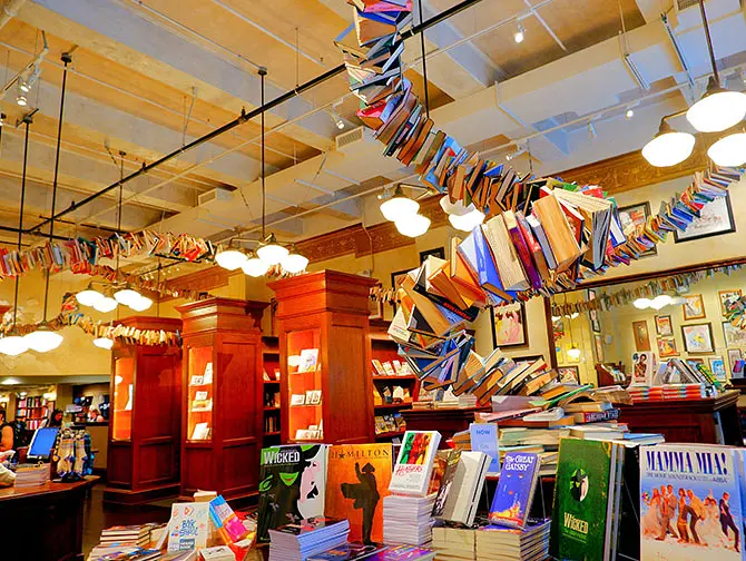Bokhandlere i New York - The Drama Bookshop i Midtown