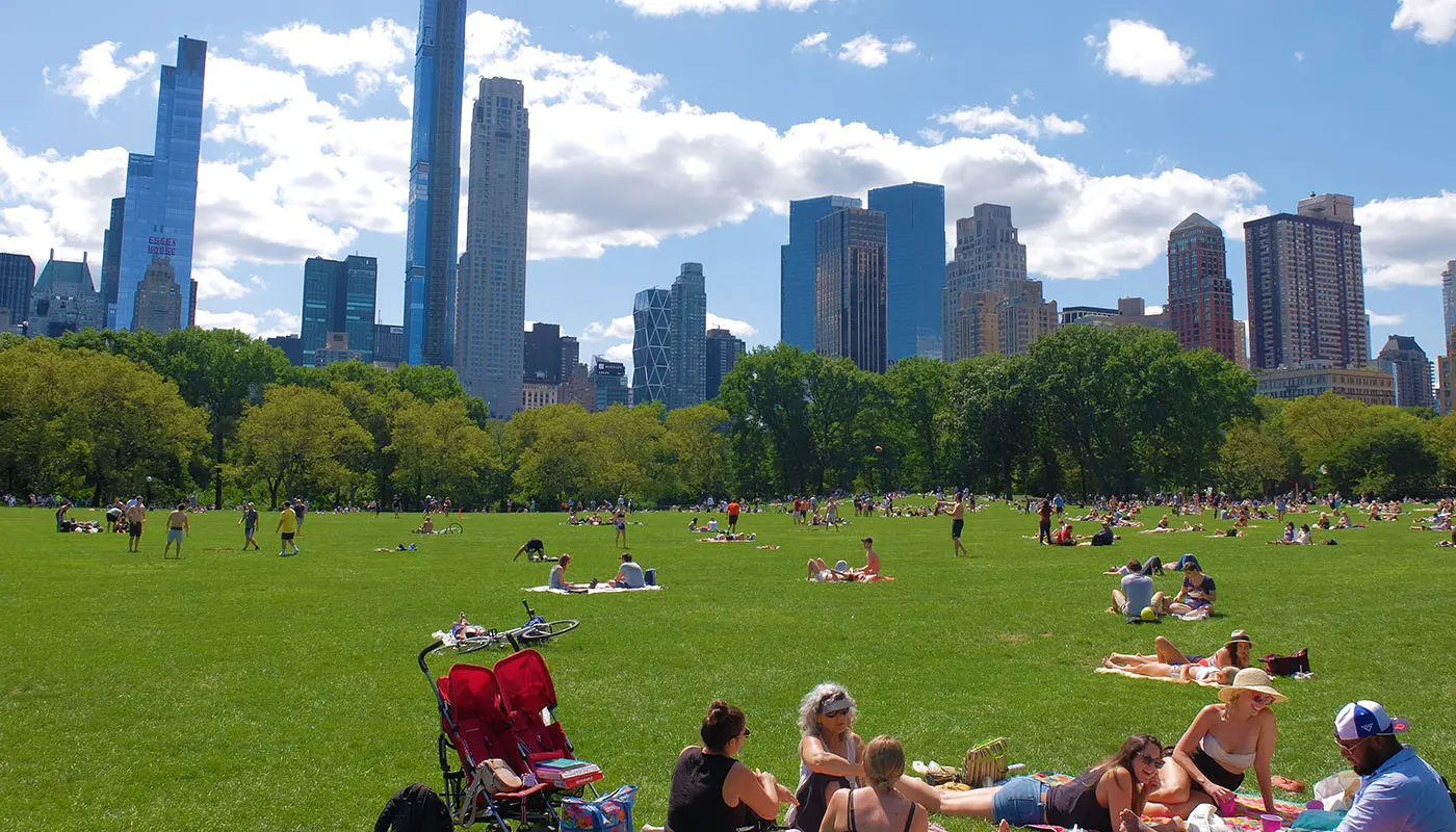 Vandrerute i Central Park i New York – utforsk Central Park