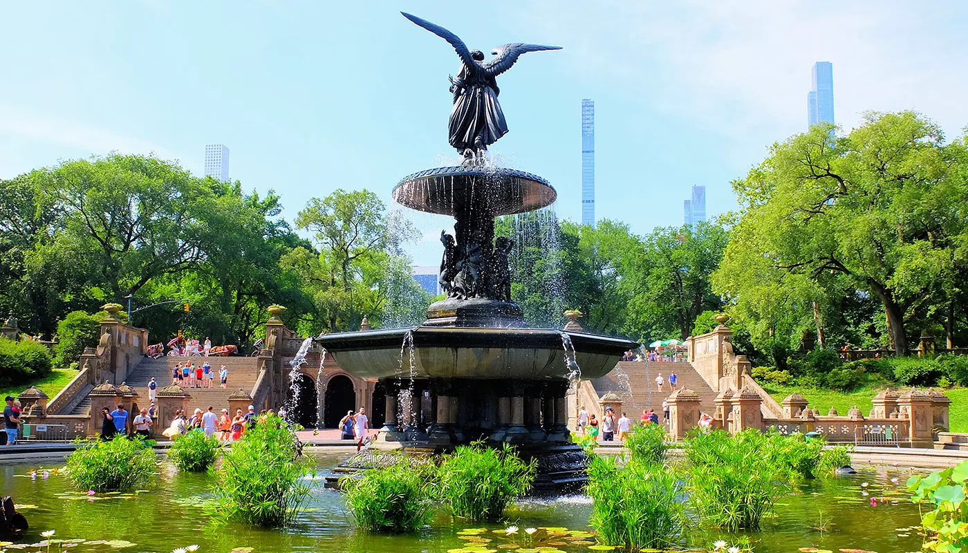 Vandrerute gjennom Central Park i New York - Et innblikk i turstien