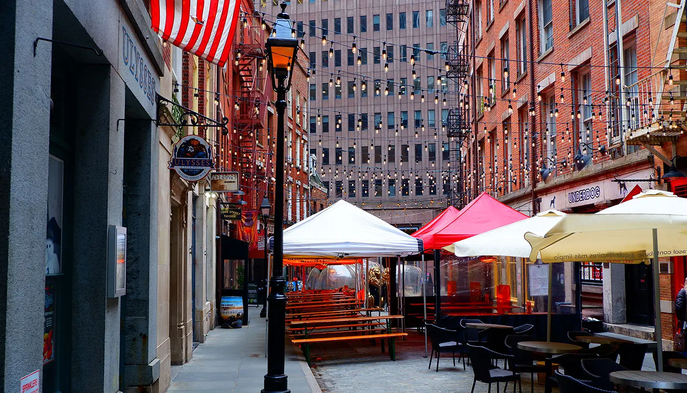 Vandrerute gjennom Downtown Manhattan i New York - Utforsk Manhattan