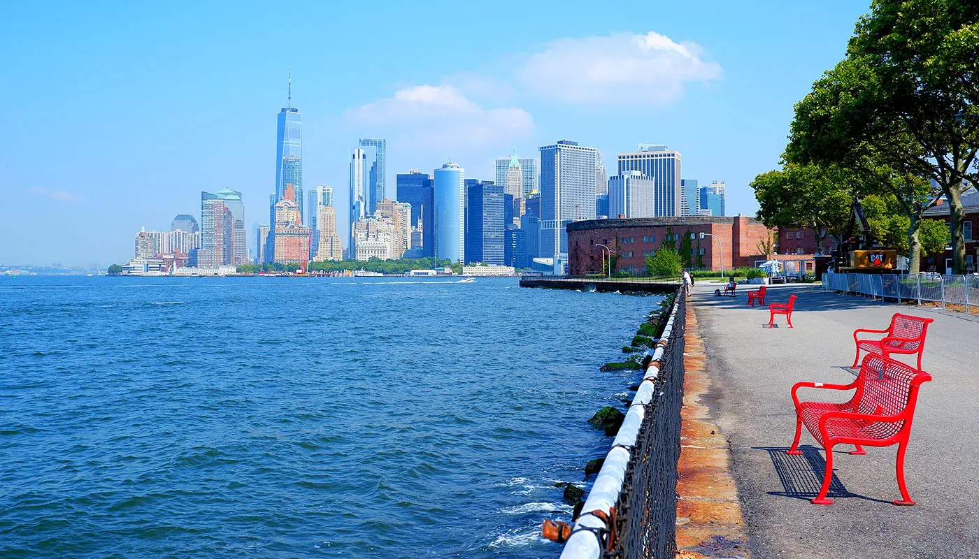 Vandreruten på Governors Island i New York – inntrykk fra vandreruten