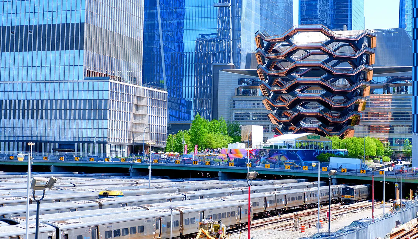 Vandrerute High Line Park - Hudson Yards i New York - Utforsk Manhattan