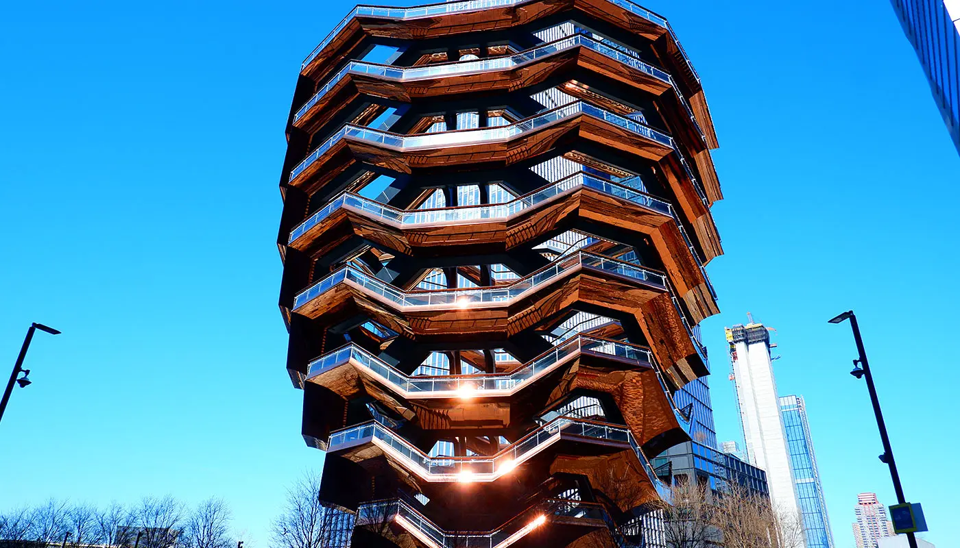 Vandrerute High Line Park - Hudson Yards i New York - Glimt av vandreruten