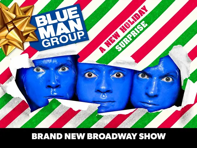 Blue Man Group Tickets In New York A New Holiday Surprise
